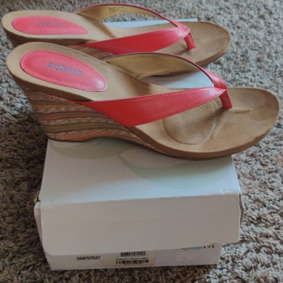 Style & Co. Shoes - Style& Co. Heeled Sandals WORN ONCE, LIKE NEW